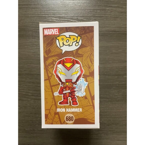 Funko Pop! Vinyl: Marvel - Iron Hammer (Glows in the Dark) - Walgreens exclusive - Picture 4 of 6